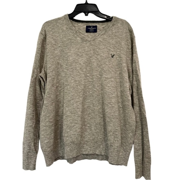 American Eagle Outfitters Men’s Lightweight Taupe Sweater Large - Picture 1 of 3